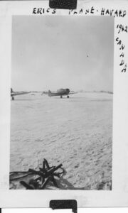 Harvard plane in Canada December 1942